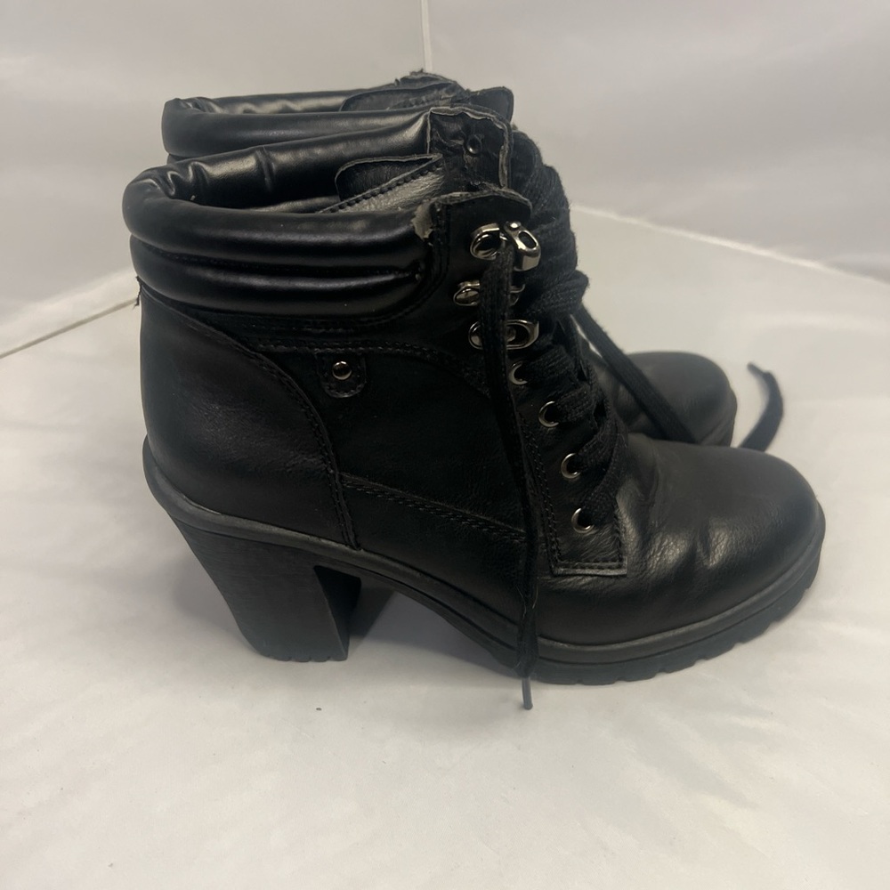 Joe Boxer Black Heeled Boots